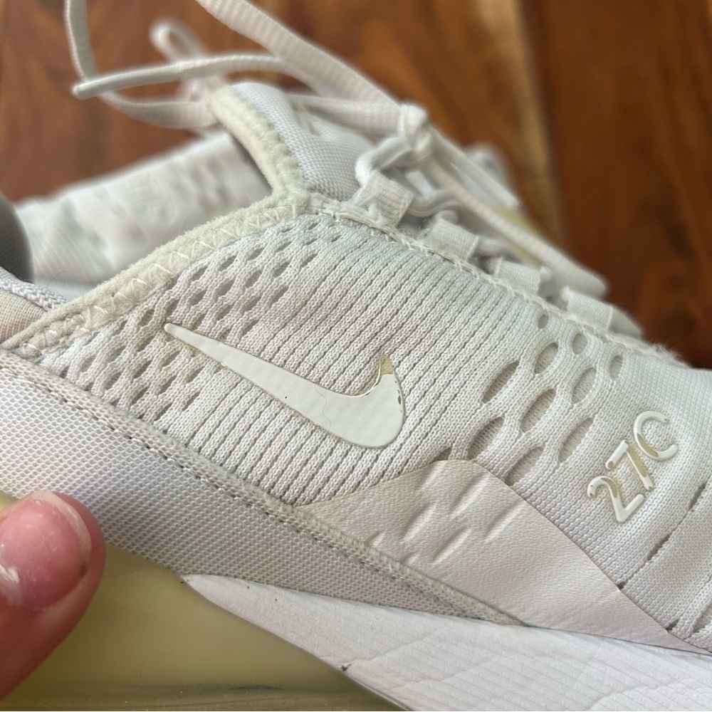 Nike White and Cream Athletic Shoes - Picture 3 of 7